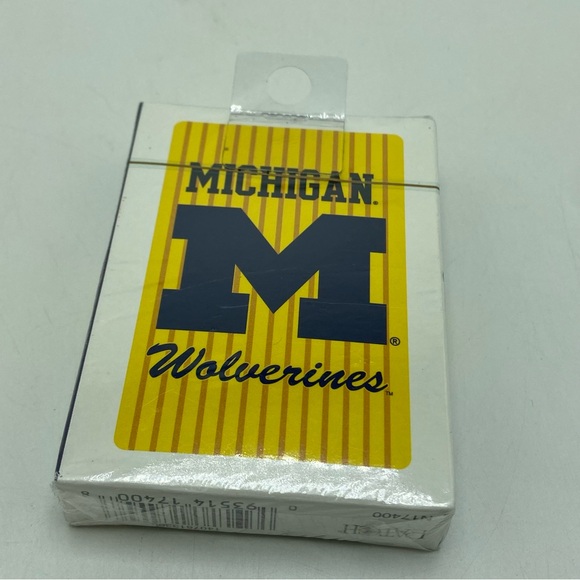 NEW Michigan Wolverines Playing Cards - Picture 2 of 2